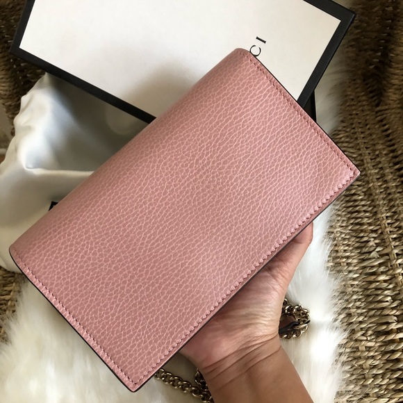 Gucci WOC leather crossbody pink brand new - Picture 7 of 7